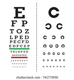 Army Eye Test Chart