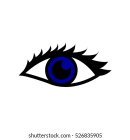 eyes, vector icon, eps10