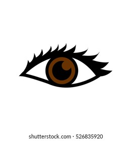 eyes, vector icon, eps10