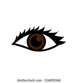 eyes, vector icon, eps10