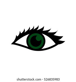 eyes, vector icon, eps10