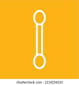 Imagen vectorial del icono del aplicador de Eyeshade. También se puede usar para ropa y accesorios. Adecuado para aplicaciones móviles, aplicaciones web y medios impresos.