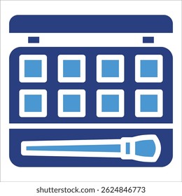 Eyeshadow Icon Element For Design
