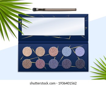 Download Makeup Palette Mockup High Res Stock Images Shutterstock