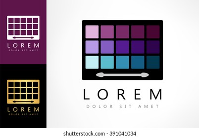 Eyeshadow. Professional cosmetics.