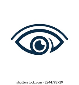 Eyesight, see icon. Editable vector logo.