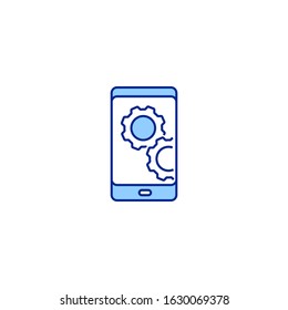 Eyetap creative icon. From Augmented Reality icons collection. Isolated Eyetap sign on white background