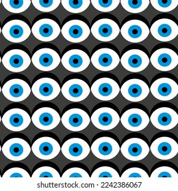 EYEWATCH SEAMLESS VECTOR FASHION PATTERN