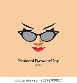  Eyewear Day Poster, June 6.