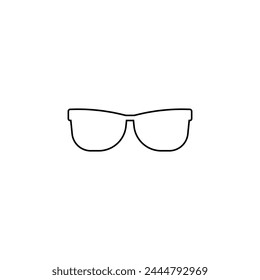 Eyewear icon isolated on white background. Sunglasses symbol modern, simple, vector, icon for website design, mobile app, ui. Vector Illustration