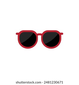 Eyewear Sun Protection Sunglass Vector Illustration