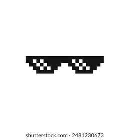 Eyewear Sun Protection Sunglass Vector Illustration