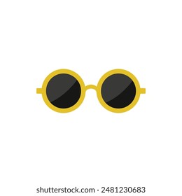 Eyewear Sun Protection Sunglass Vector Illustration