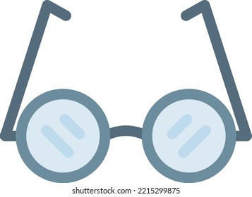 eyewear Vector illustration on a transparent background. Premium quality symmbols. Line Color vector icons for concept and graphic design. 
