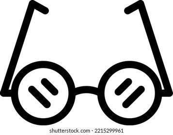 eyewear  Vector illustration on a transparent background. Premium quality symmbols. Thin line vector icons for concept and graphic design.