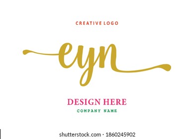 EYN lettering logo is simple, easy to understand and authoritative