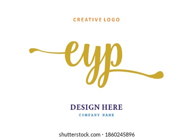 EYP lettering logo is simple, easy to understand and authoritative