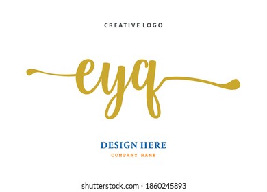 EYQ lettering logo is simple, easy to understand and authoritative