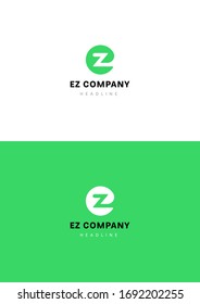 EZ corp company logo template.