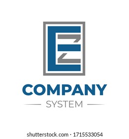 EZ Initial Logo Design Template