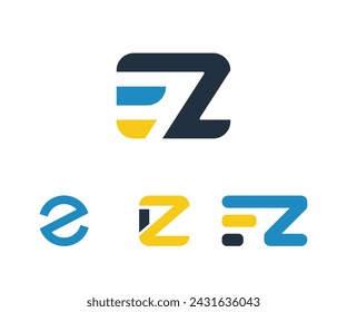 ez logo in logotype and vector format