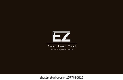 EZ ZE letter logo. Unique attractive creative modern initial EZ ZE E Z initial based letter icon logo