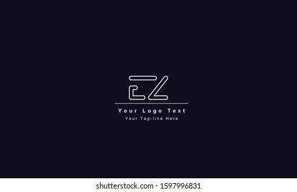 EZ ZE letter logo. Unique attractive creative modern initial EZ ZE E Z initial based letter icon logo