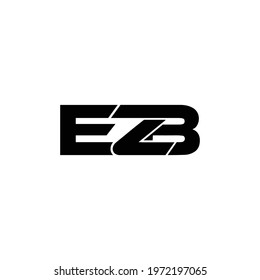 EZB Letter Initial monogram Logo Design Vector