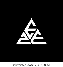 EZE letter logo creative design with vector graphic, EZE simple and modern logo. EZE luxurious alphabet design  