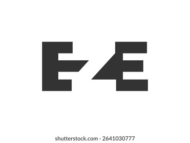 EZE logo design. Initial letter E Z E bold font style for tech startups, consulting, corporate branding. Creative company name, headlines typography identity, trendy logotype. Vector illustration.