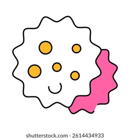 ezekiel bread line icon vector. ezekiel bread sign. isolated symbol illustration