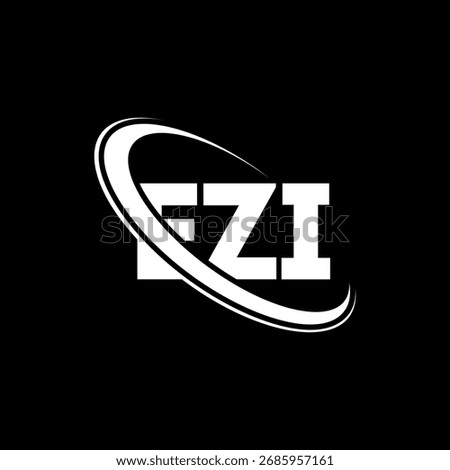 EZI logo. EZI letter. EZI letter logo design. Initials EZI logo linked with circle and uppercase monogram logo. EZI-typography for technology, business and real estate brand.