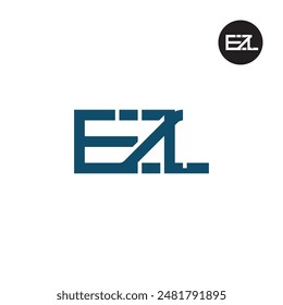 EZL Logo Letter Monogram Design