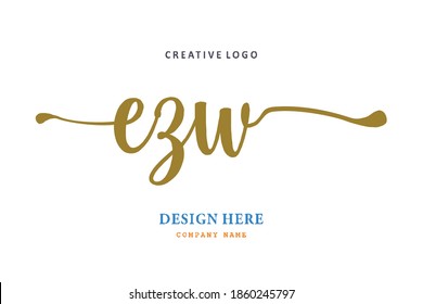 El logotipo de la inscripción de EZW es sencillo, fácil de entender y autoritario