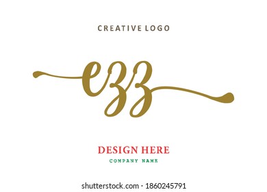 EZZ lettering logo is simple, easy to understand and authoritative