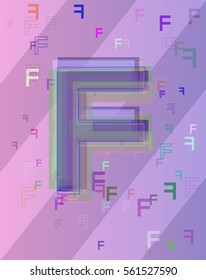 F Alphabet design idea