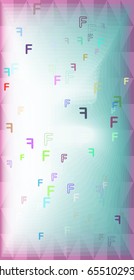 F Alphabet Pattern Art Stock Vector (Royalty Free) 655102936 | Shutterstock