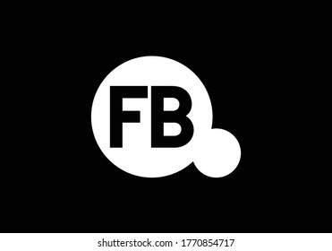 F B Initial Letter Logo design, Graphic Alphabet Symbol for Corporate Business Identity