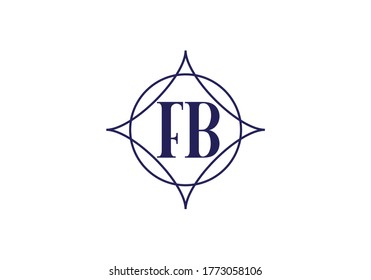 F B Initial Letter Logo design, Graphic Alphabet Symbol for Corporate Business Identity