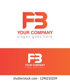 F an B Letter Logo 