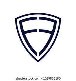 F B I Logo design template, Shield logo design