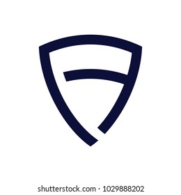 F B I Logo design template, Shield logo design