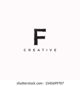 F creative letter logo design full vector eps for use any purpose 