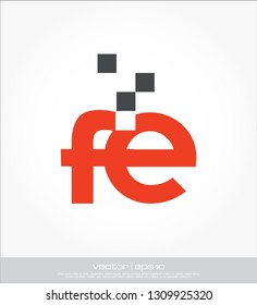 f and e logo templates
