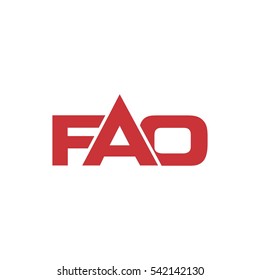 f fa fao logo vector