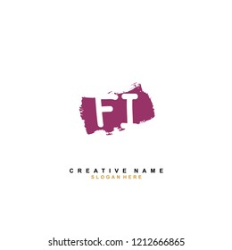 F I FI Initial abstract logo concept vector