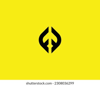 F Diseño del logotipo de vuelo del avión de combate 