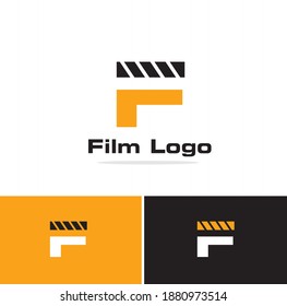 F Or F Film Letter Logo Icon Design Vector