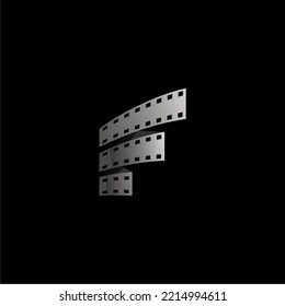 F Film Logo vector Template