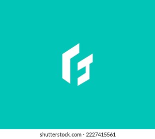 F, FT, TF Letter Logo Vector Template Abstract Monogram Symbol. Usable for Business sport, technology, fashion, digital And future creative logo